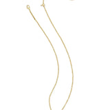 Bailey Pave Short Pendent Necklace in Gold
