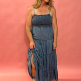 Balls Chambray Maxi Dress