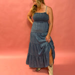 Balls Chambray Maxi Dress