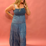 Balls Chambray Maxi Dress