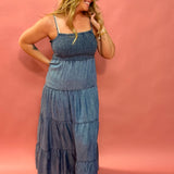Balls Chambray Maxi Dress