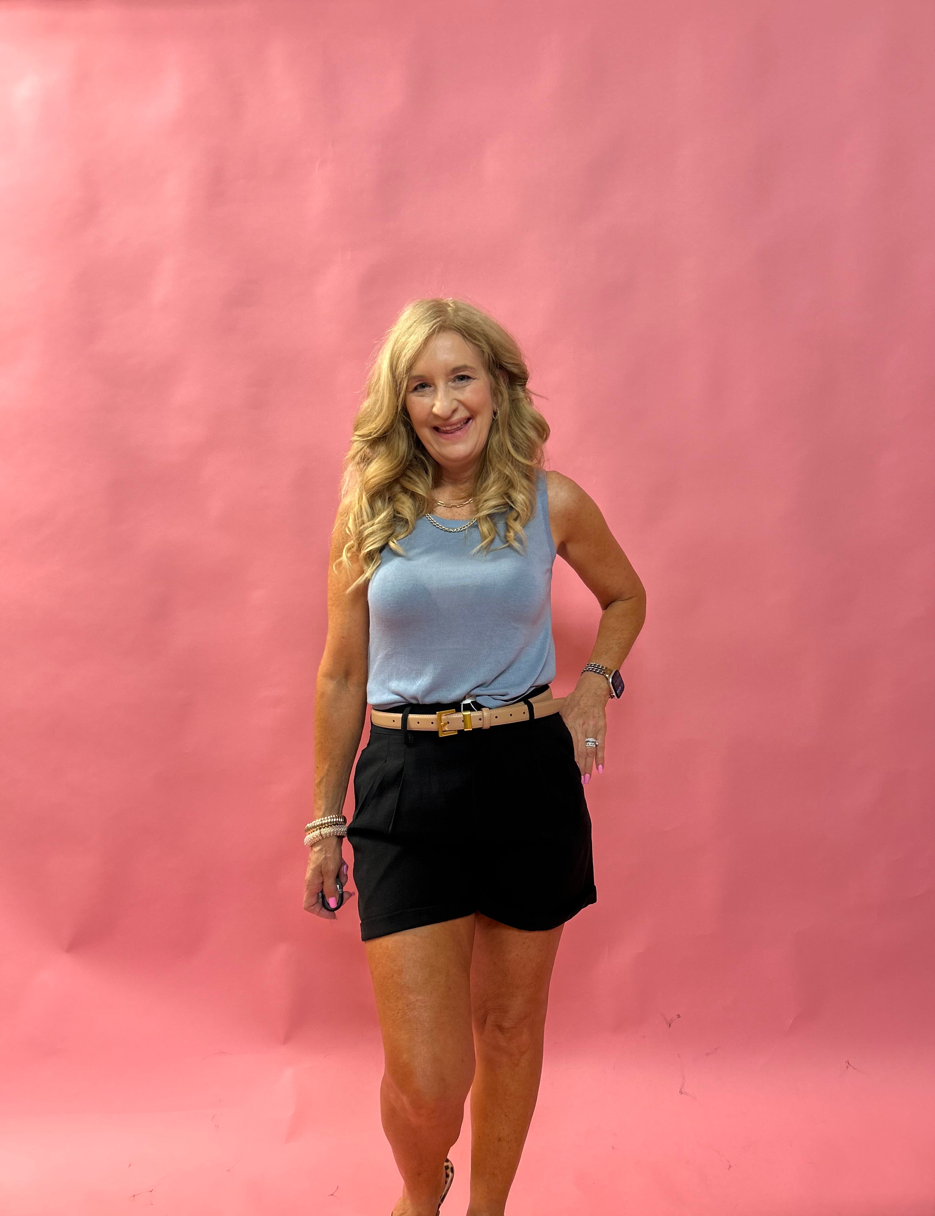 Barely There Knit Tank – Lightweight Sweater Top