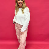 Bellami Sweater in White (ZSupply) - Shabby 2 Chic Boutiques