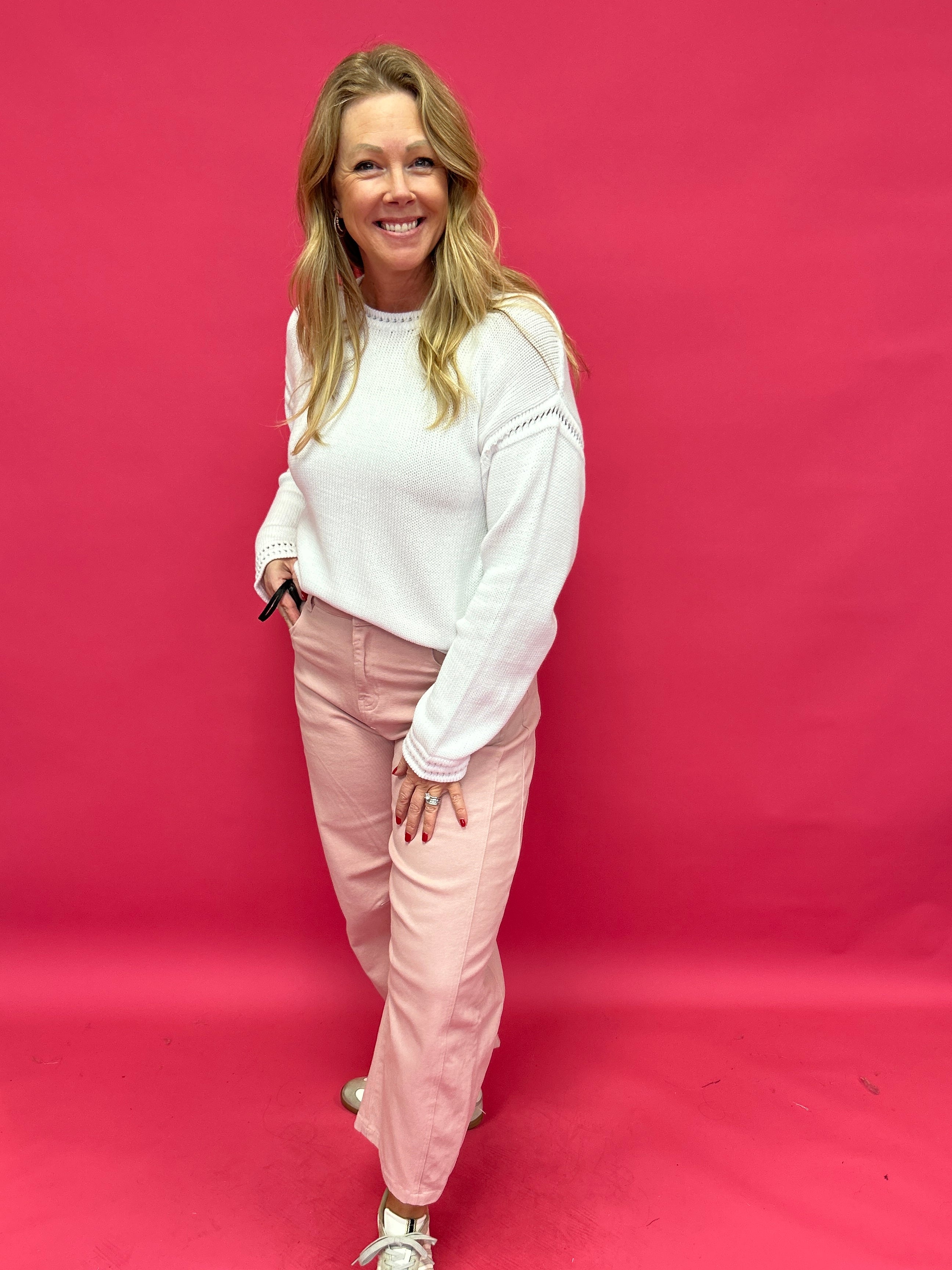 Bellami Sweater in White (ZSupply) - Shabby 2 Chic Boutiques