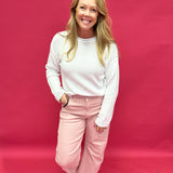 Bellami Sweater in White (ZSupply) - Shabby 2 Chic Boutiques