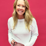 Bellami Sweater in White (ZSupply) - Shabby 2 Chic Boutiques