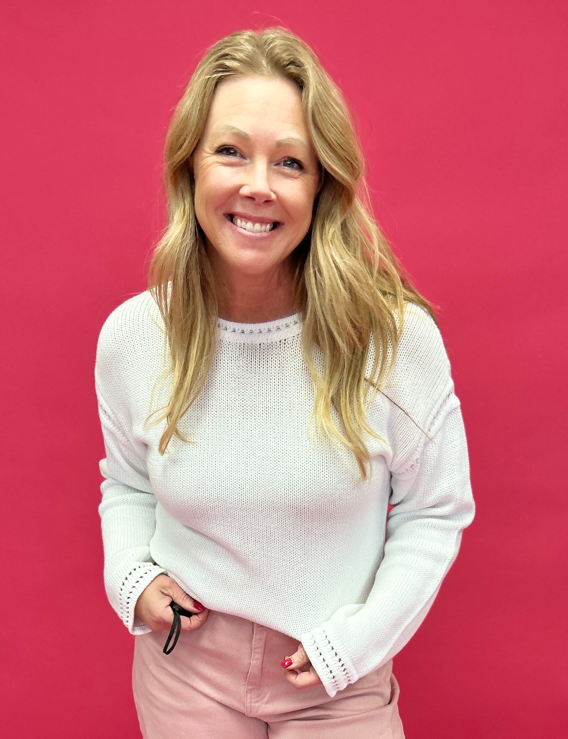 Bellami Sweater in White (ZSupply) - Shabby 2 Chic Boutiques