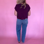 Berry Nice Top in Burgundy