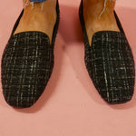 Black Tweed Goody 2 Shoes Flats