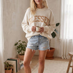Blessed Cream Oversized Knit Sweater