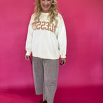 Blessed Cream Oversized Knit Sweater
