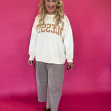 Blessed Cream Oversized Knit Sweater