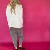 Blessed Cream Oversized Knit Sweater