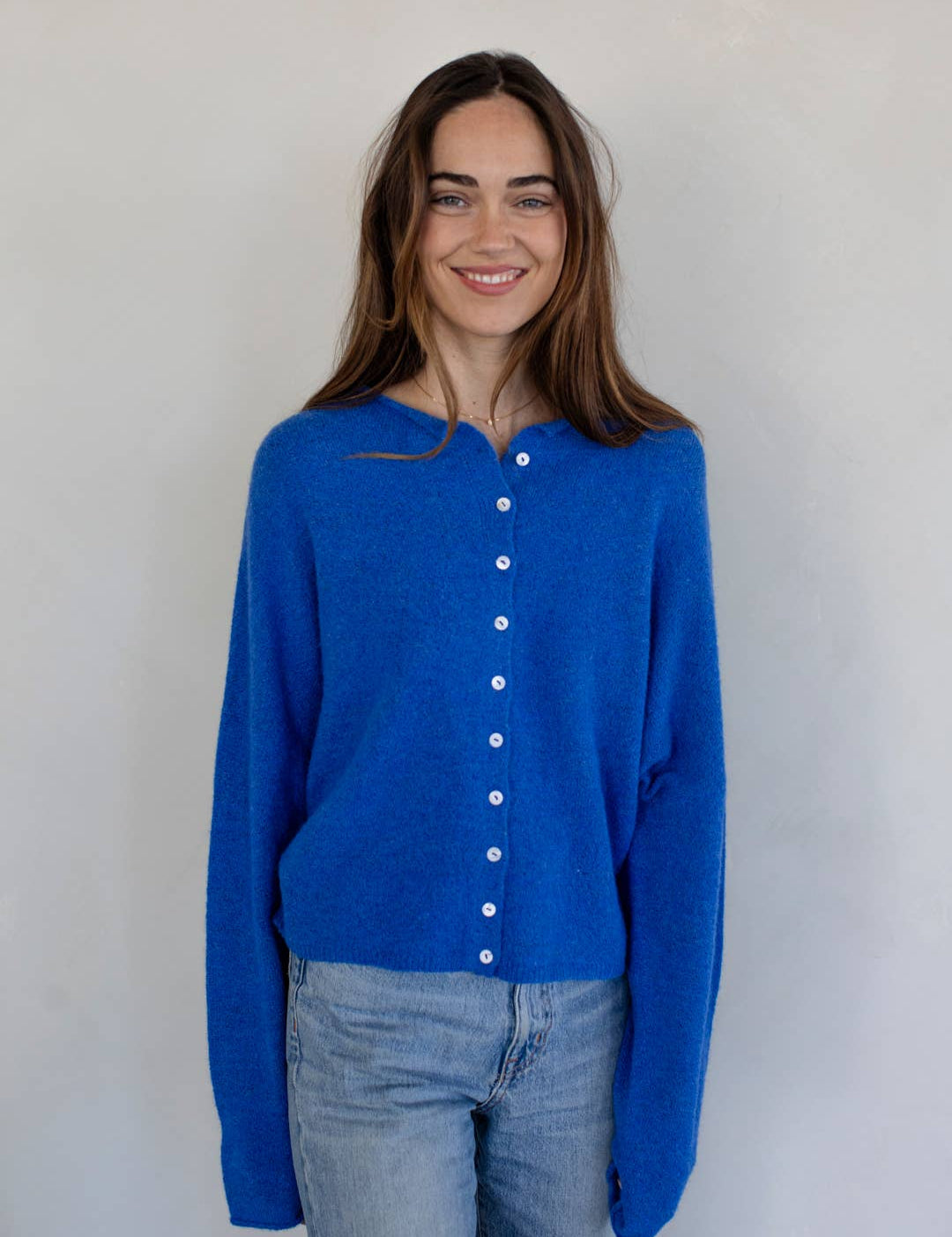 Blue Piper Cardigan