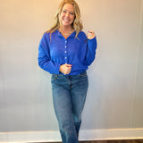 Blue Piper Cardigan