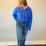 Blue Piper Cardigan