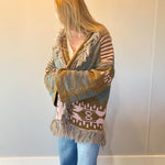 Boho Fringe Cardigan