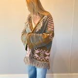 Boho Fringe Cardigan