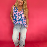 Botanical Garden Ruffle Top