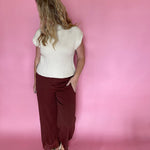 Breezy Days Wide-Leg Pants in Cinnamon