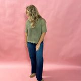 Breezy Texture Knit Sweater