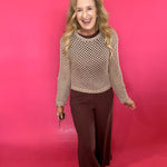 Cala Shimmer Crochet Sweater (ZSupply) - Shabby 2 Chic Boutiques