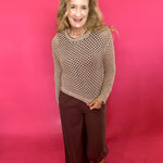 Cala Shimmer Crochet Sweater (ZSupply) - Shabby 2 Chic Boutiques
