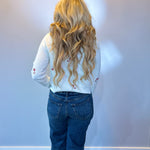 Candy Cane Lane Embroidered Button-Up Cardigan