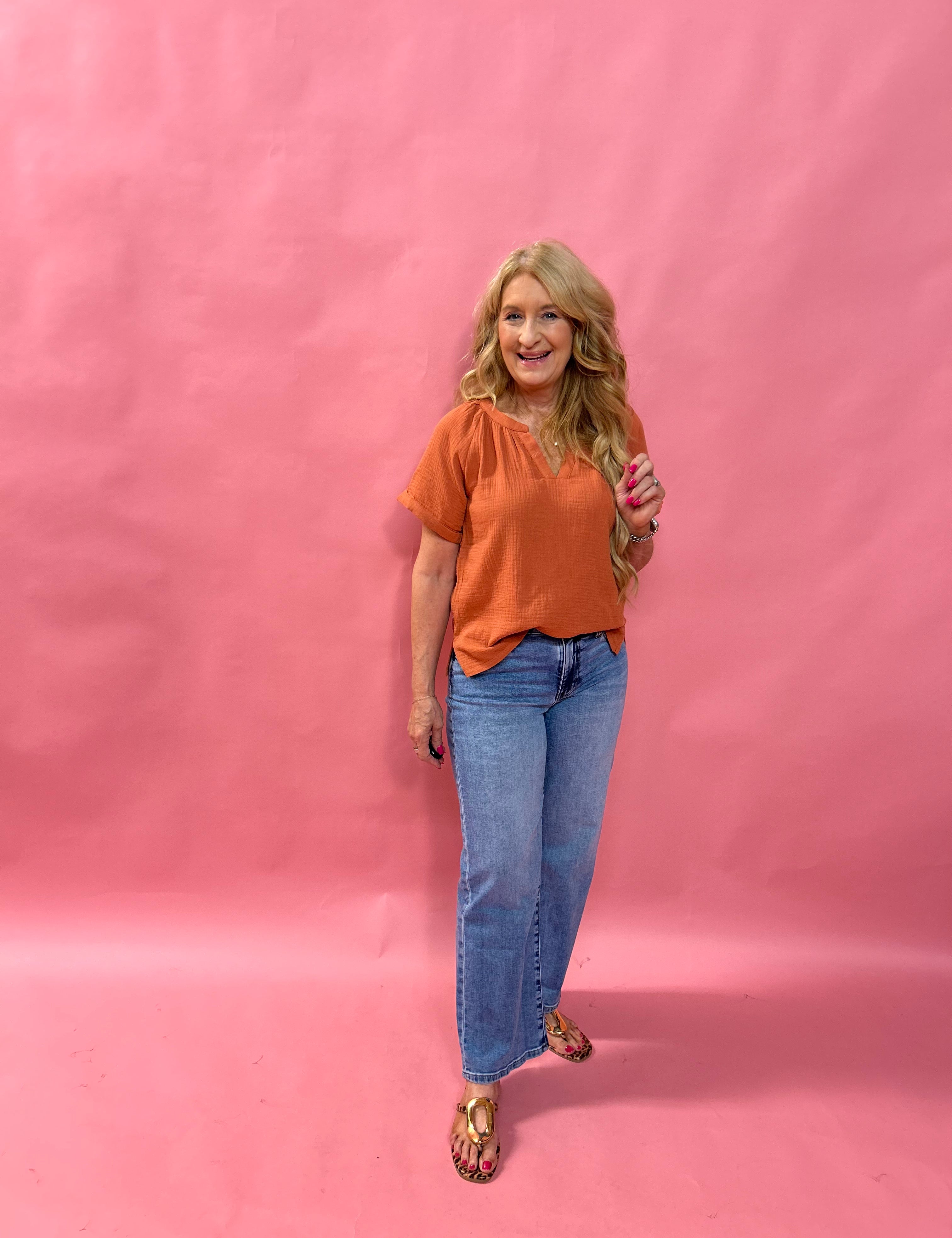 Charlotte High Rise Wide Leg Denim - Shabby 2 Chic Boutiques