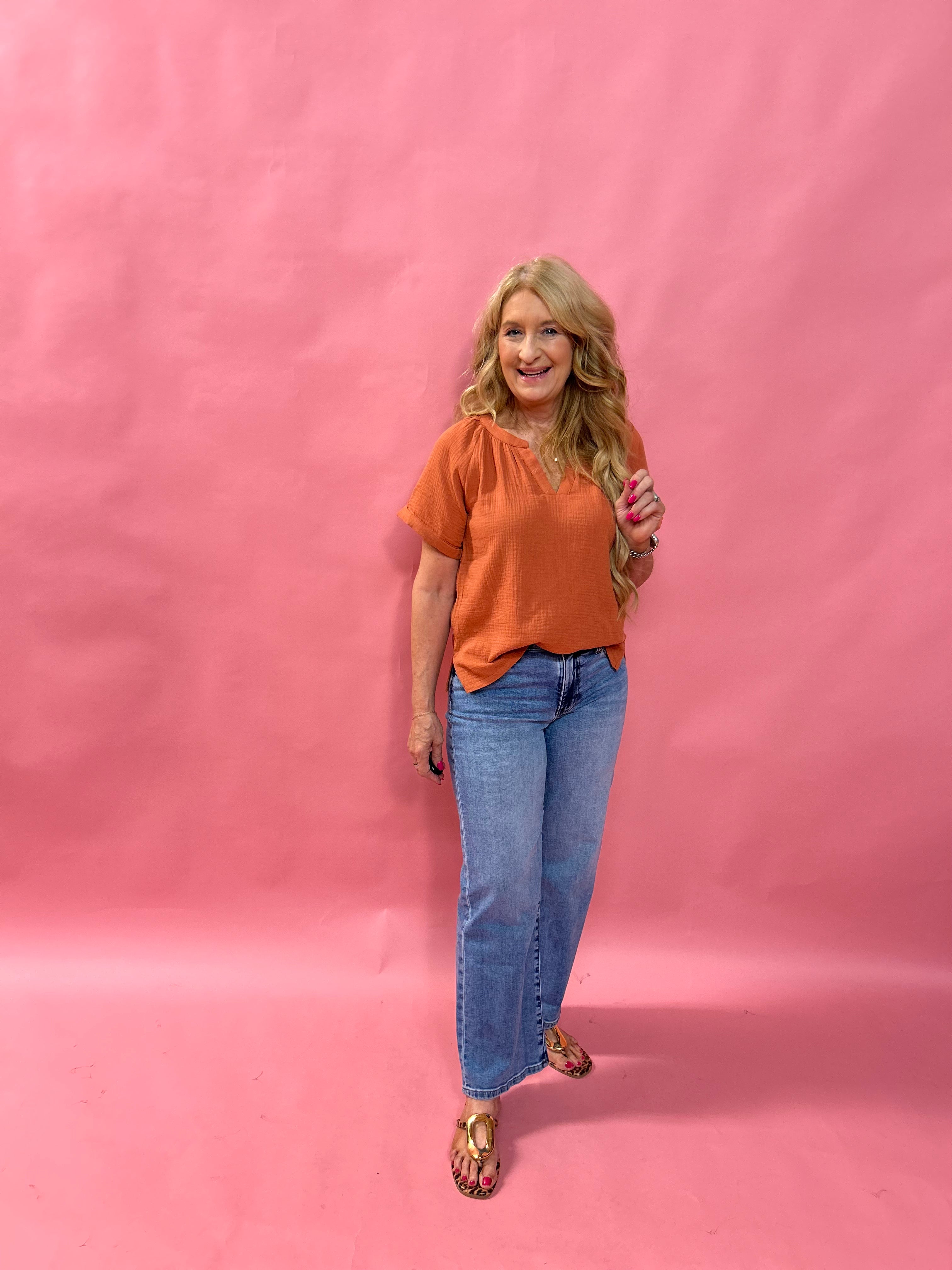 Charlotte High Rise Wide Leg Denim - Shabby 2 Chic Boutiques