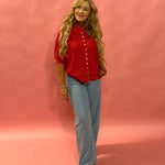 Cherie Cardigan in Red