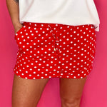 Cherry Bomb Polka Dot Skort