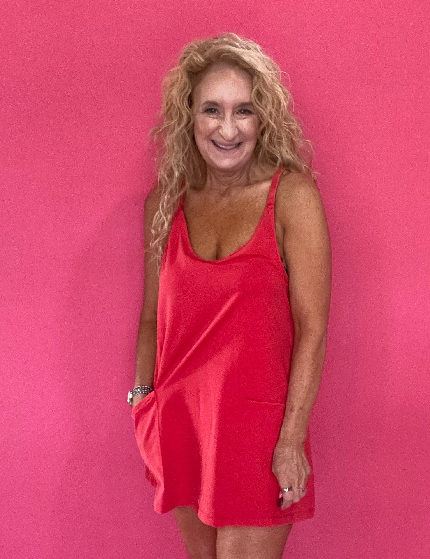 Cherry Bomb Sporty Mini Dress