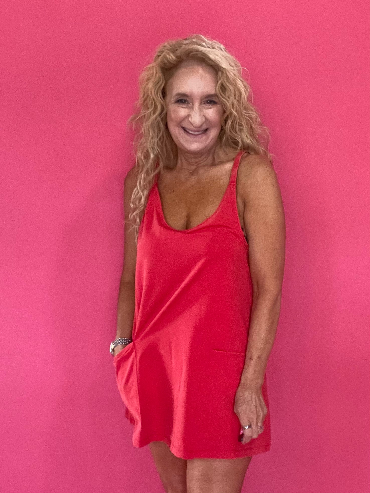 Cherry Bomb Sporty Mini Dress