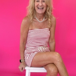 Cherry On Top Striped Romper