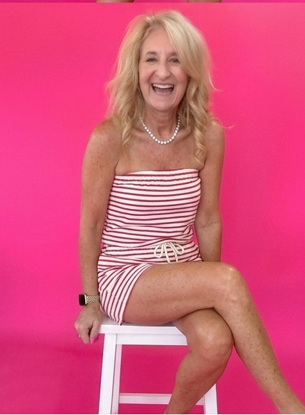 Cherry On Top Striped Romper