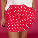Cherry Pop Polka Dot Skort - Shabby 2 Chic Boutiques