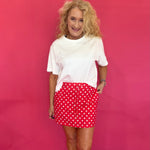 Cherry Pop Polka Dot Skort - Shabby 2 Chic Boutiques