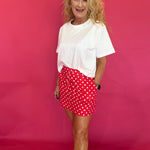 Cherry Pop Polka Dot Skort - Shabby 2 Chic Boutiques