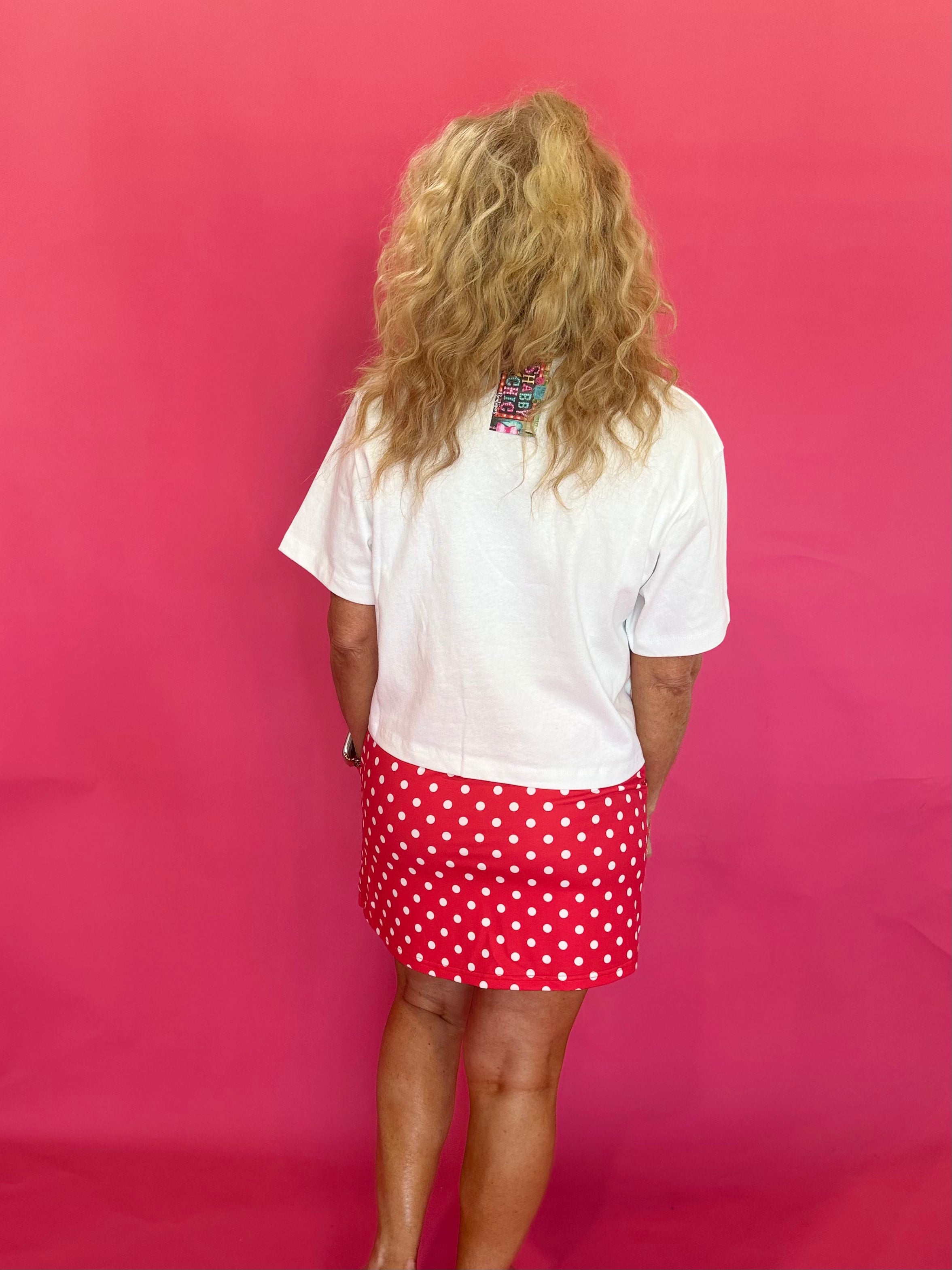 Cherry Pop Polka Dot Skort - Shabby 2 Chic Boutiques