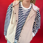Chill Factor Contrast Puffer Vest