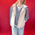Chill Factor Contrast Puffer Vest