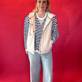 Chill Factor Contrast Puffer Vest