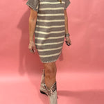 Cindy Striped Mini Sweater Dress - Shabby 2 Chic Boutiques