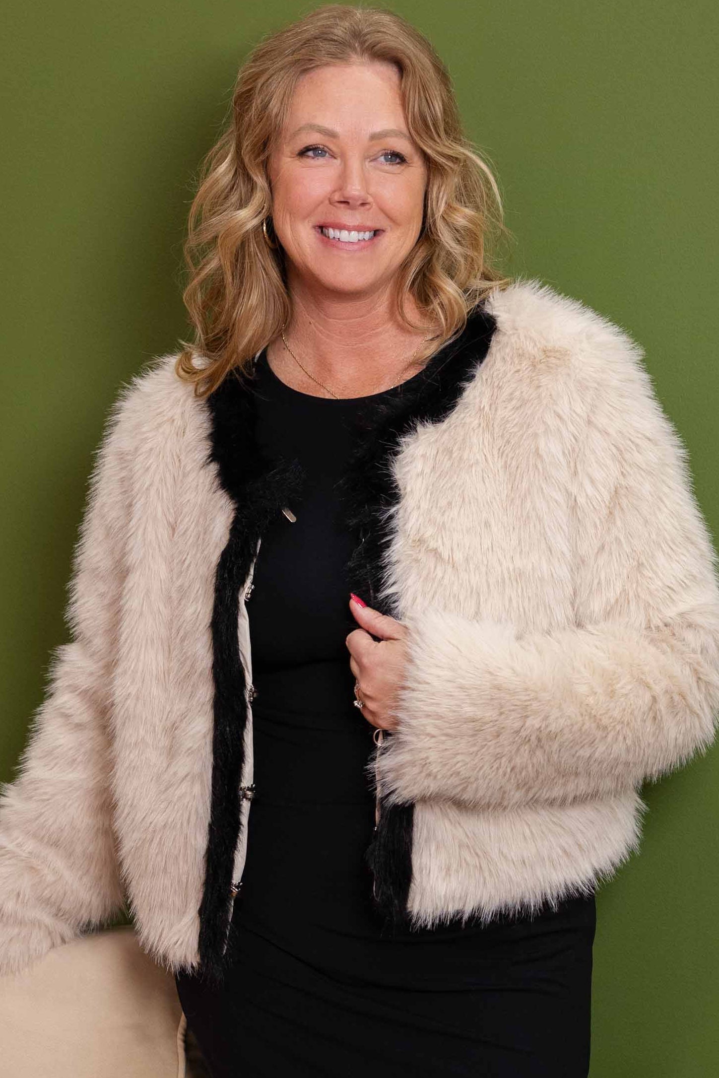 City Sleek Fur Jacket