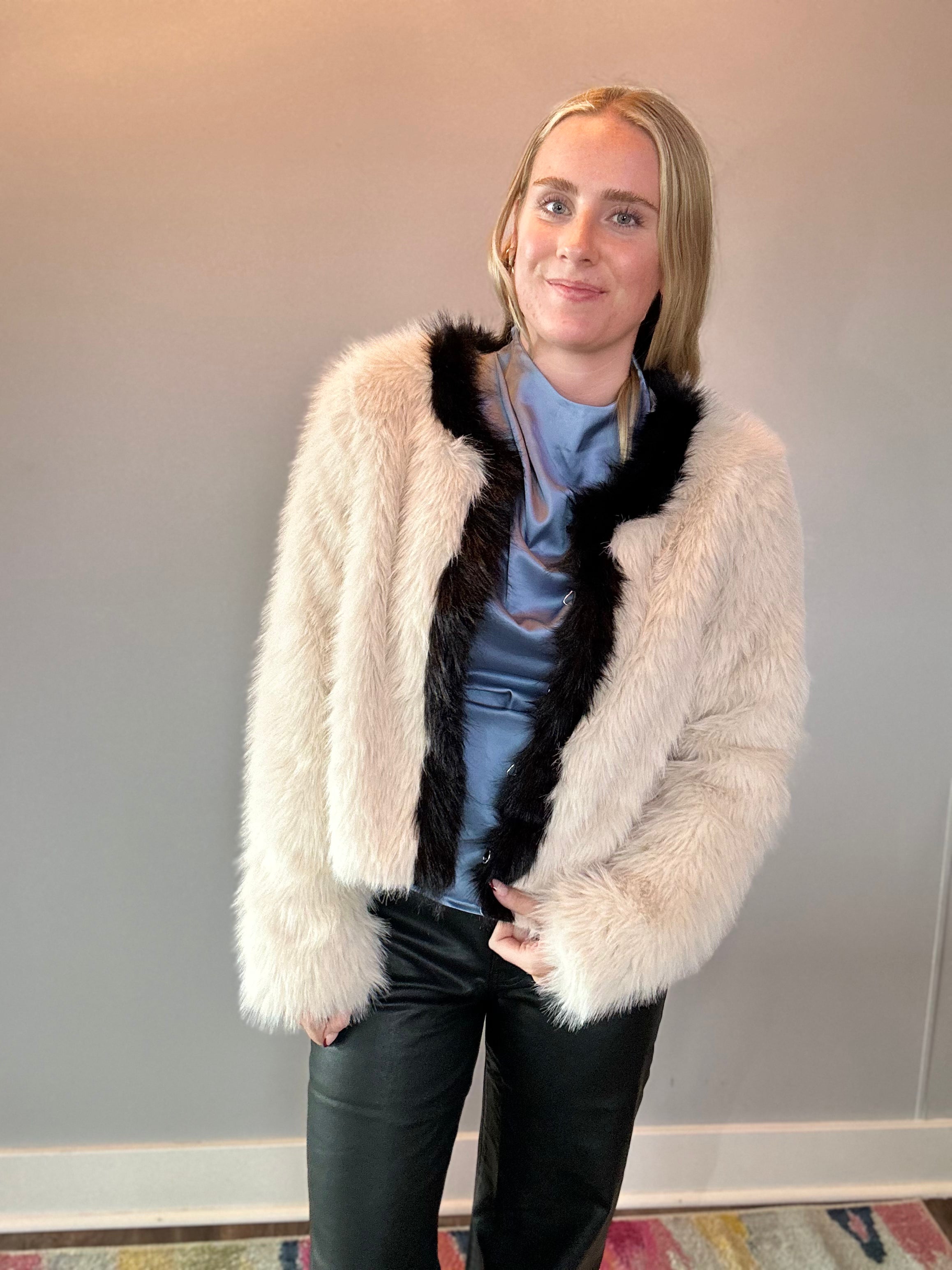 City Sleek Fur Jacket
