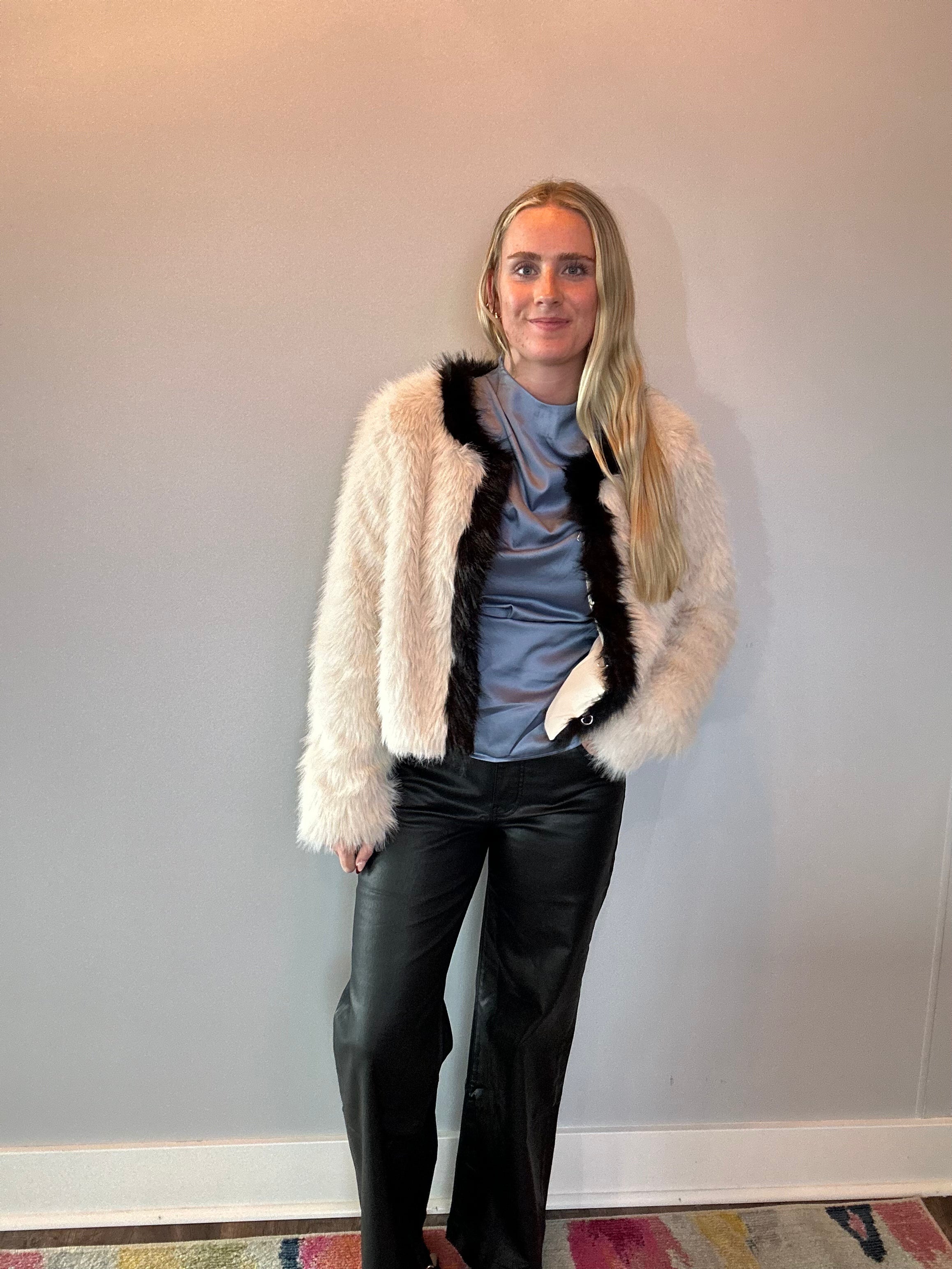 City Sleek Fur Jacket