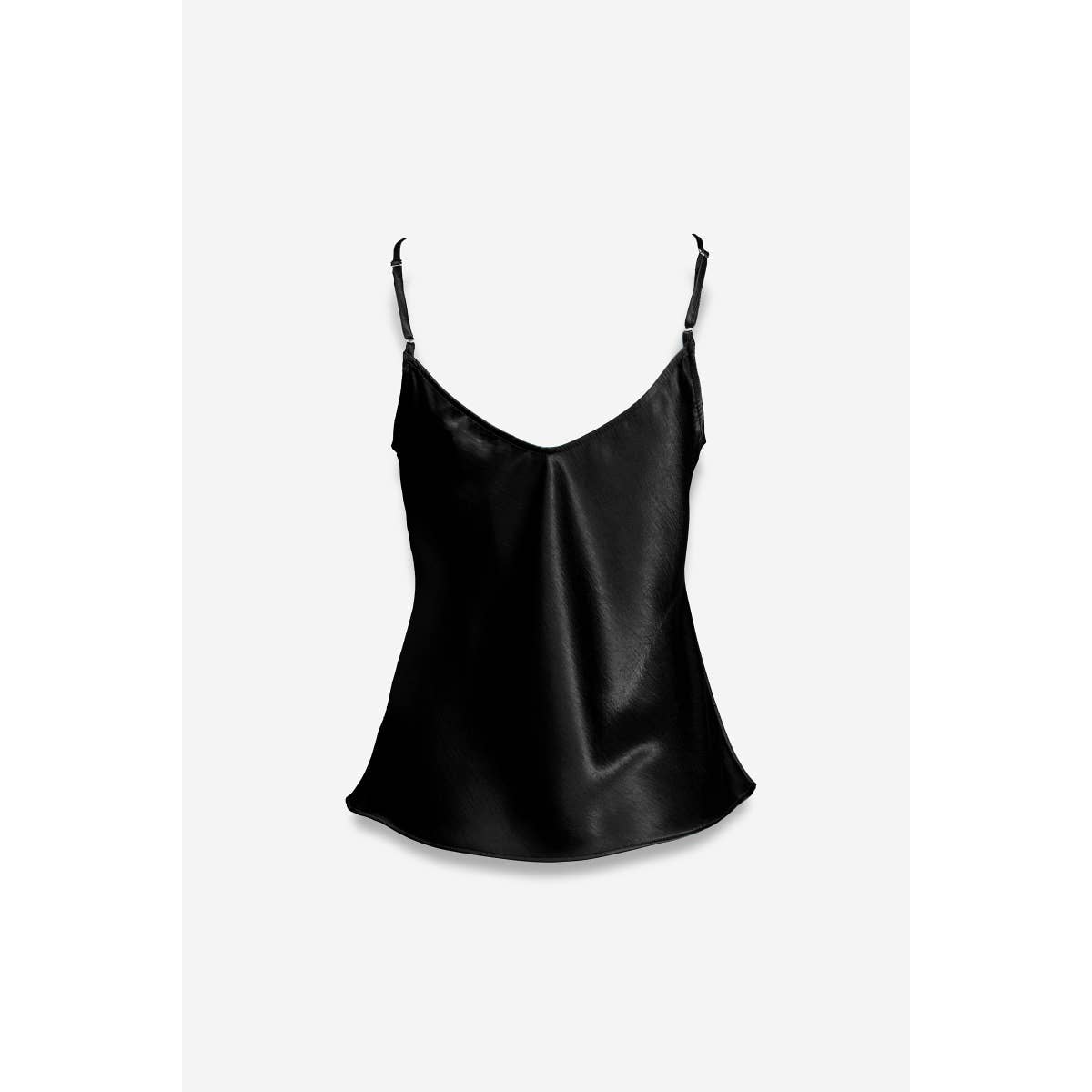 Classic Satin Camisole in Burgundy