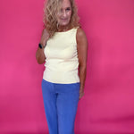 Meg Linen Wide Leg in Cornflower - Shabby 2 Chic Boutiques