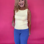 Clean Lines Boat Neck Sweater Tank - Shabby 2 Chic Boutiques